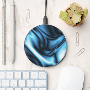 Blue Silk wave Wireless Charger