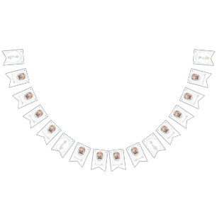 Blue Silly Goose 12 Month Photo Banner