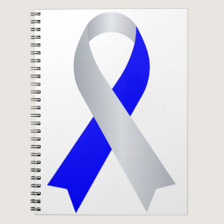 Blue & Silver Juvenile Diabetes  Notebook