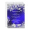 Blue silver Quinceanera 15th Winter Wonderland