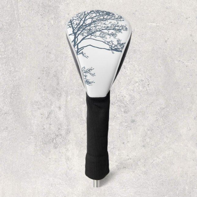 Blue Single Tree Boho Golf Head Cover (Creator Uploaded)