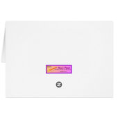 Blue Skew Woodturning Poem (Back Horizontal)