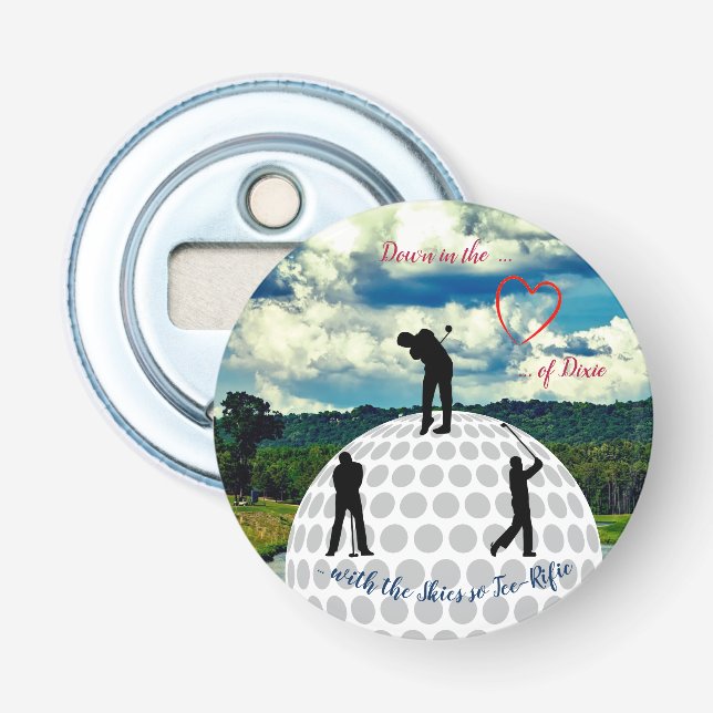 Blue Skies Alabama Bottle Opener (Front)