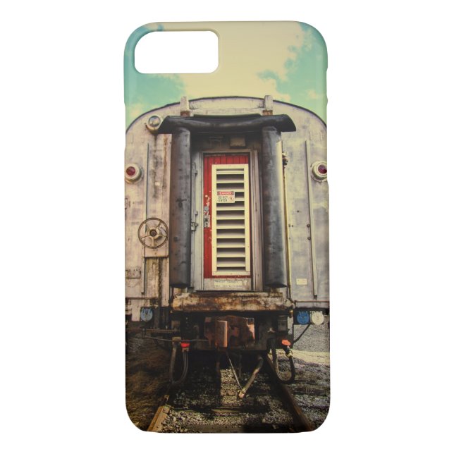 Blue Skies and Travel Lines Case-Mate iPhone Case (Back)
