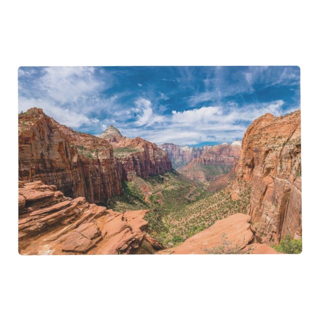 BLUE SKIES AT ZIONS PLACEMAT (Front)