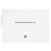 Blue Skies - Blank Card (Back Horizontal)