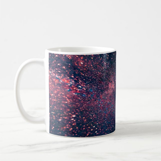 Blue skies filled of stars coffee mug (Left)