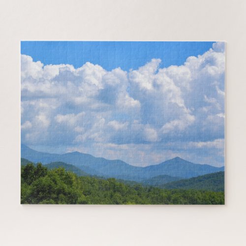 Blue Skies in the Blue Ridge Mountains _ 16x20 Jigsaw Puzzle