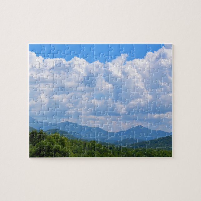 Blue Skies in the Blue Ridge Mountains - 8x10 Jigsaw Puzzle (Horizontal)