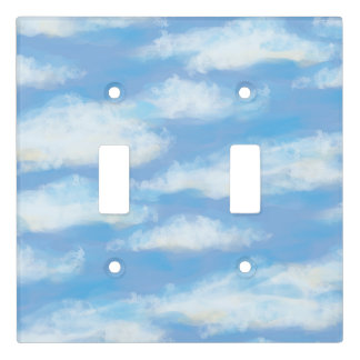 Blue Skies Light Switch Plate