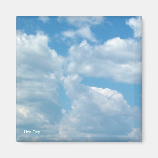 'Blue Skies'  Magnet (Front)