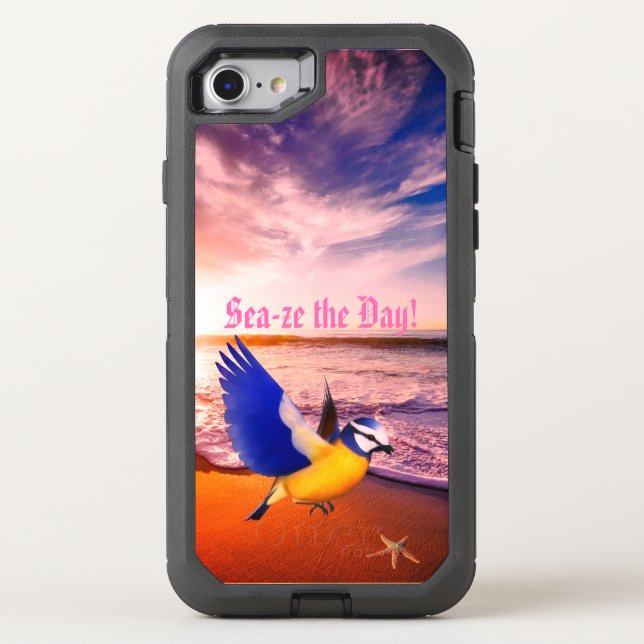 Blue Skies Shoreline Otterbox iPhone Case (Back)