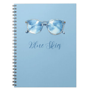 Blue Skies Sunglasses Notebook