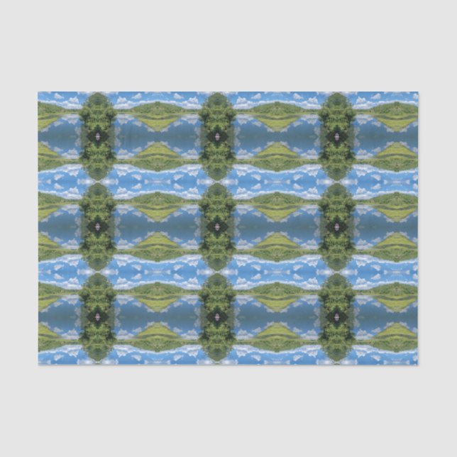 Blue Skies Tissue Paper (Front)