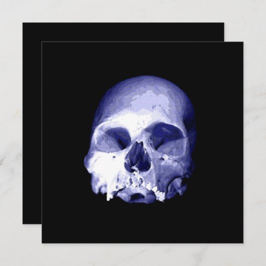 Blue Skull (Front/Back)