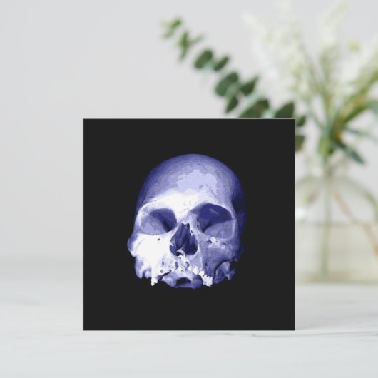 Blue Skull (Standing Front)