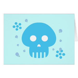 Blue Skull Cards