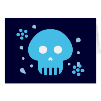 Blue Skull Cards