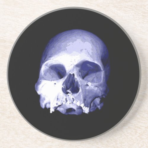 Blue Skull Coaster