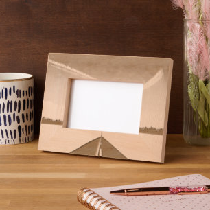 blue sky aircraft engraved frames