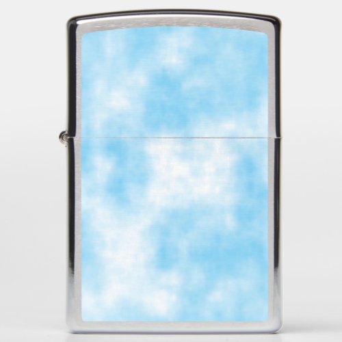 Blue Sky and Cloud Art Custom Zippo Lighter