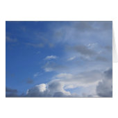 Blue sky and clouds (Front Horizontal)