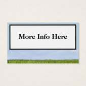 Blue Sky And Green Grass (Earth Day Is Every Day) (Back)