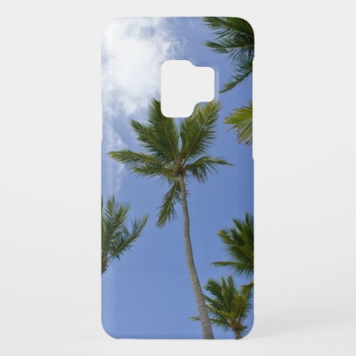 Blue Sky and Palm Trees Case_Mate Samsung Galaxy S9 Case