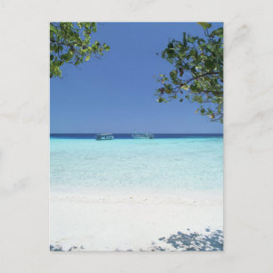 Blue sky and sea 9 postcard