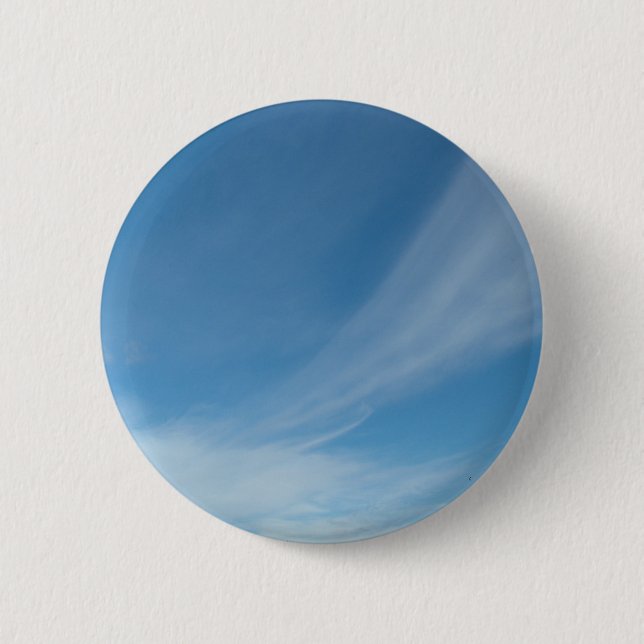 Blue sky and white clouds button (Front)