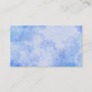Blue Sky Background Business Cards