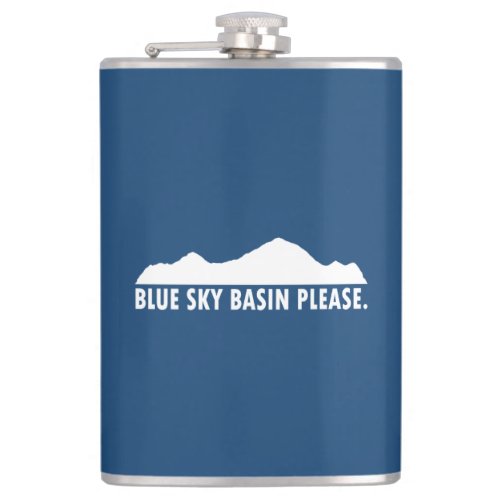 Blue Sky Basin Colorado Please Flask