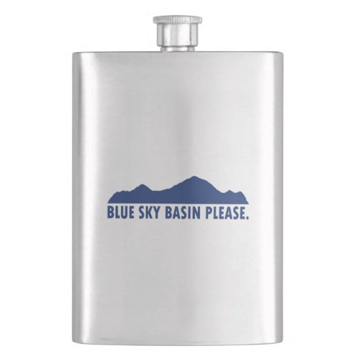 Blue Sky Basin Colorado Please Flask