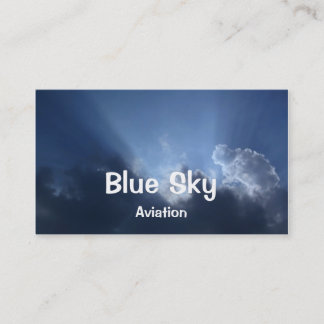 Blue Sky Business Card