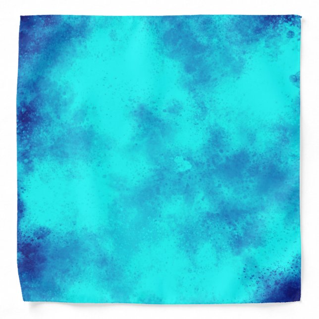 Blue Sky cloud effect Bandana (Front)