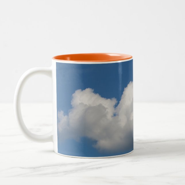 Blue Sky Cloud Mug (Left)
