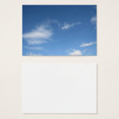 Blue Sky & Clouds (Front & Back)