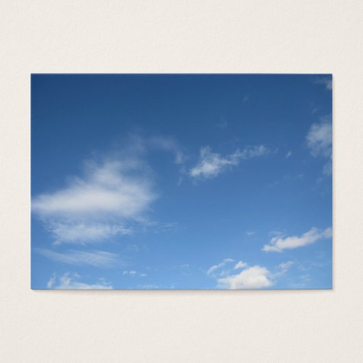 Blue Sky & Clouds (Front)