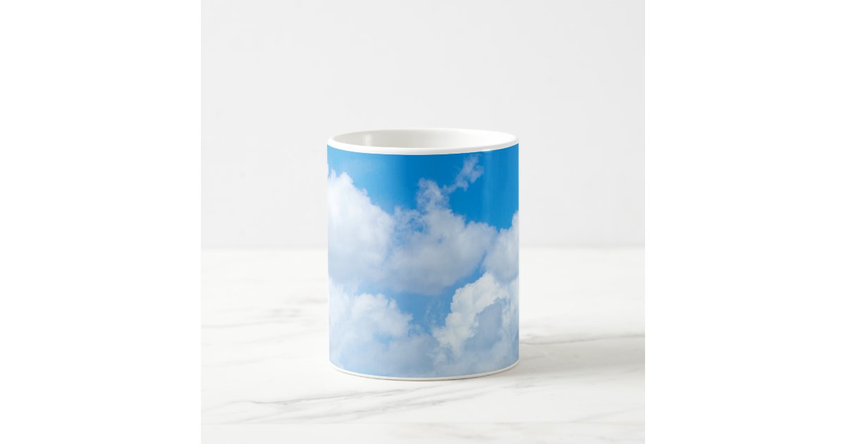 Blue and White China Travel Coffee Mug Insulated Hand Painted Porcelai -  Artistic Romantic