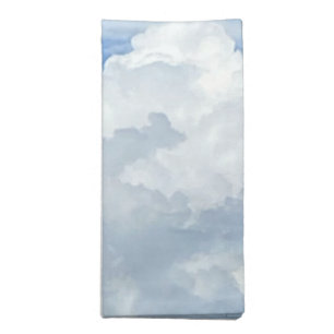 BLUE SKY CLOUDS PHOTO CLOTH NAPKIN