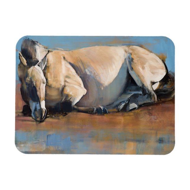 Blue Sky Day Magnet (Horizontal)