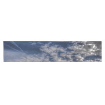 Blue Sky Fluffy Clouds
