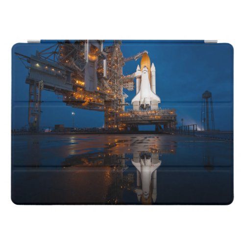 Blue Sky for Space Shuttle Atlantis Launch iPad Pro Cover
