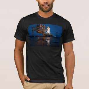 Blue Sky for Space Shuttle Atlantis Launch T-Shirt