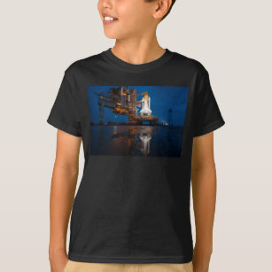 Blue Sky for Space Shuttle Atlantis Launch T-Shirt