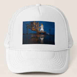 Blue Sky for Space Shuttle Atlantis Launch Trucker Hat
