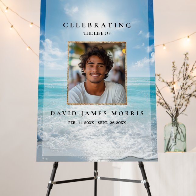 Blue Sky Funeral Foam Boards (In Situ (Stand))