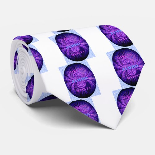 Blue Sky Hakuna Matata Kenya Giraffe  Woven design Tie