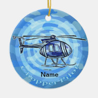 Helicopter Ornament