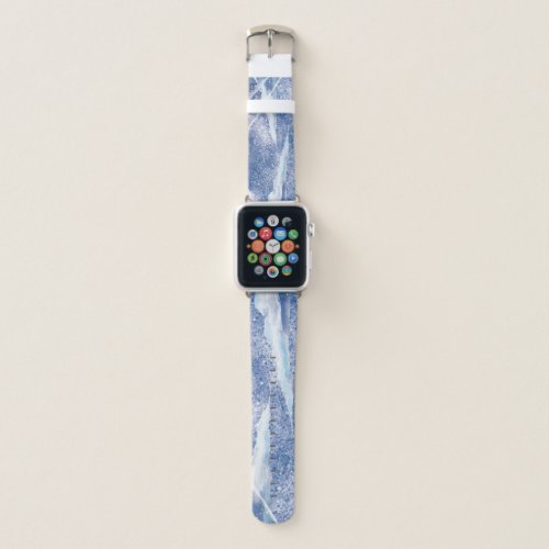 Blue sky in clouds Apple Watch Band